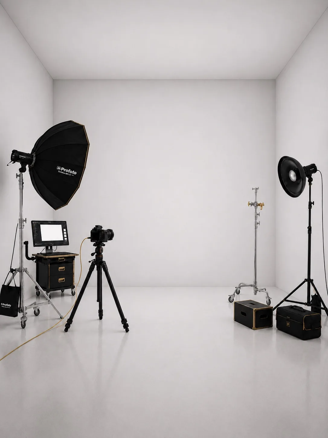 Photography studio set